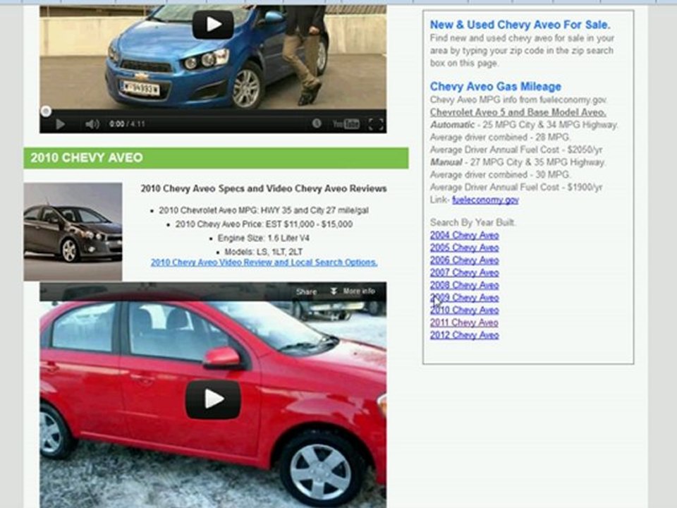 Chevy Aveo