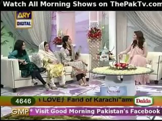 Good Morning Pakistan By Ary Digital - 13th May 2012 - Part 1/4