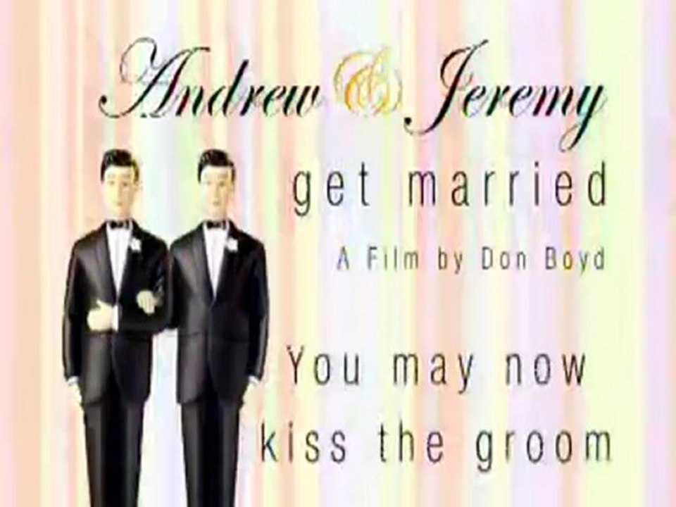 Andrew And Jeremy Get Married