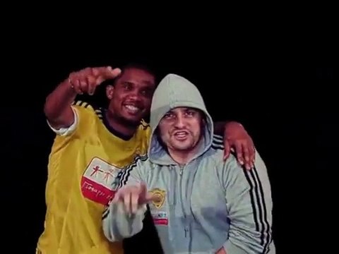 Eto'o dans un clip de rap russe !