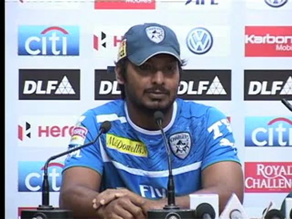 Kumar Sangakkara pre match PC 13 May