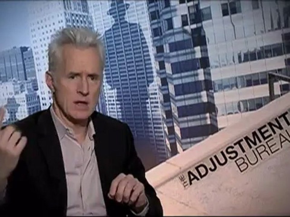 The Adjustment Bureau - Exclusive Interview With Matt Damon And John Slattery