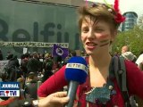 Entre 700 et 1200 Indignés ont manifesté à Bruxelles aujourd'hui. - Sujet par sujet - RTL Vidéos