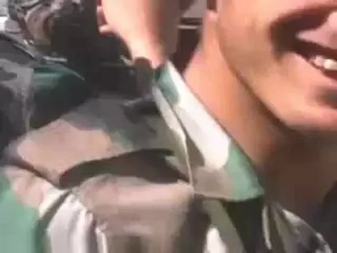 Syria فري برس بصرى الشام مسرب عصابات بشار أثناء الأجتياح الأخير Daraa