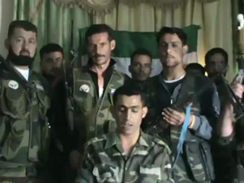 Syria فري برس تشكيل كتيبة درع الصديق الملازم اول حسن حمود Daraa