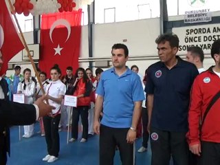 Dursunbey'de teakwondo turnuvası sona erdi