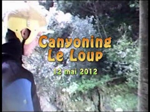 Canyoning Loup 20120512