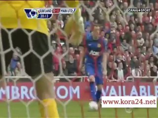 هدف مانشستر 1-0 سندرلاند