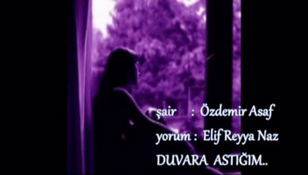 ELİF REYYA NAZ-ÖZDEMİR ASAF DUVARA ASTIĞIM