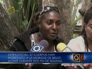 6 funcionarios del Estado han muerto en Caracas este fin de semana