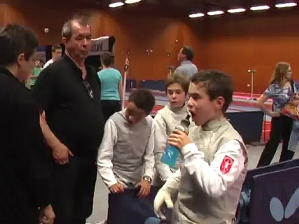 2012.05.12 - Escrime - Antony - Pupille - Garçon - Quart de finale