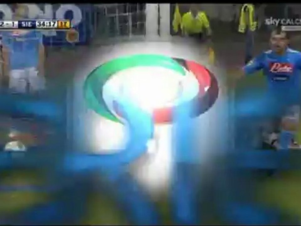 Napoli 2-1 Siena;[ GoloFan.com ]