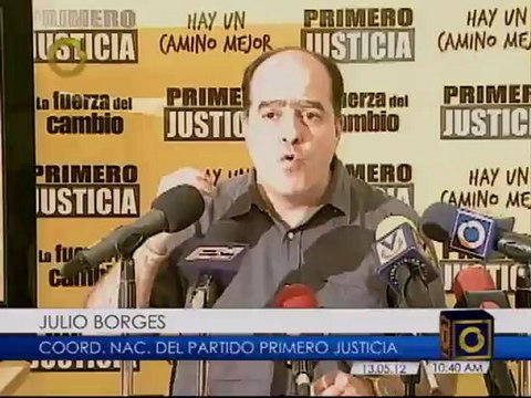Julio Borges: El mejor regalo para las madres es un gobierno justo como el de Capriles Radonski