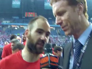 Post-game interview: Spanoulis, Olympiacos Piraeus