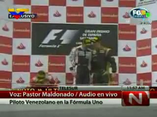 (VÍDEO) Pastor Maldonado: Construímos el triunfo con sudor
