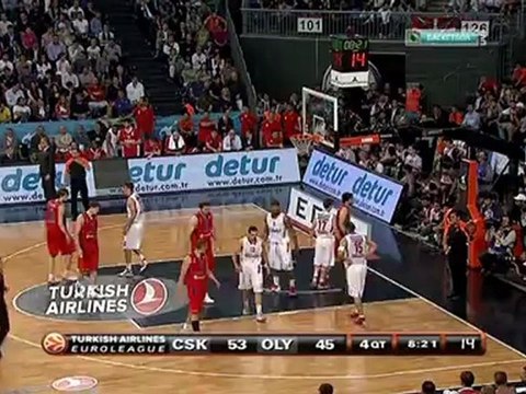 ПБК ЦСКА - Олимпиакос, 3-я и 4-ая четверть