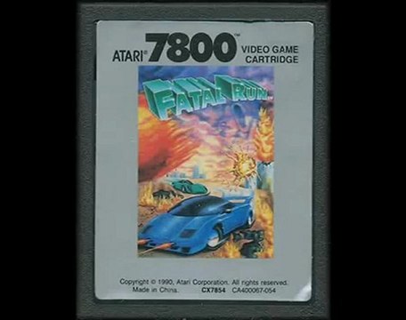 Fatal run - Atari 7800