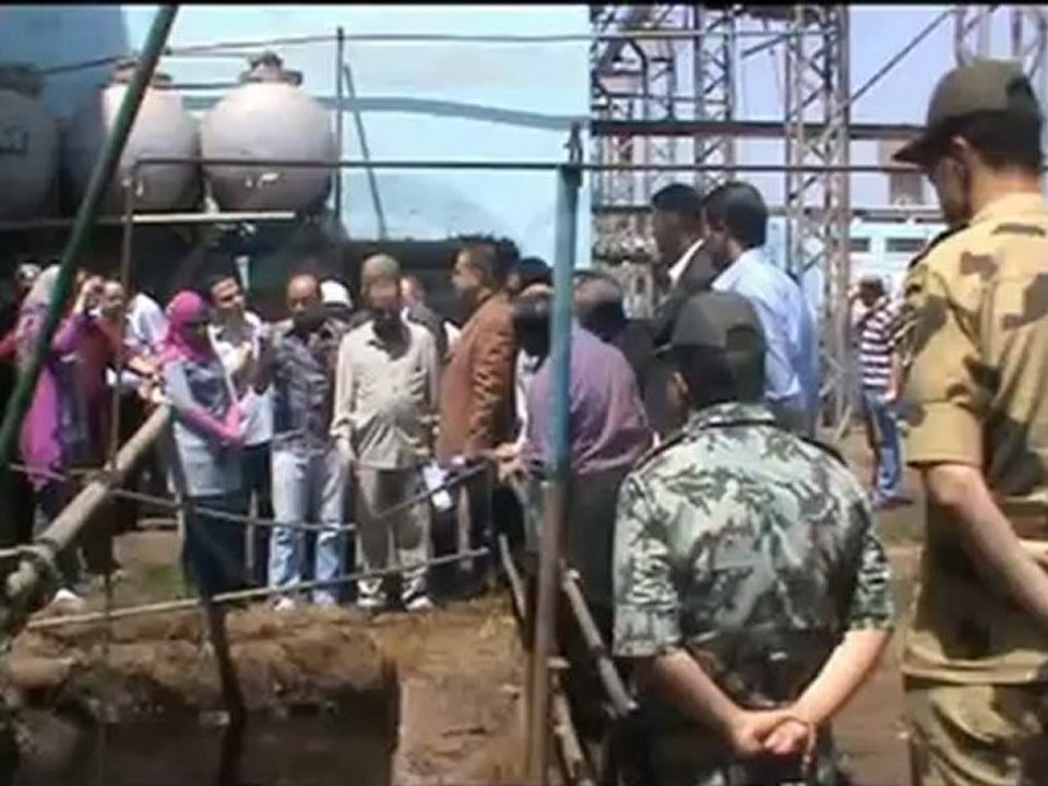 تقرير لجنة تقصي الحقائق بمجلس الشعب أثناء معاينة مصنع الراتنجات بالدقهلية