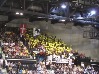 Les supporters du Chambéry Savoie Handball - Chambéry vs St-Raphaël - 9/05/2012