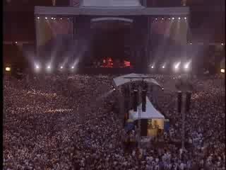 Oasis - Roll With It (live)