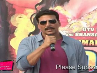 Akshay Gives The Definition Of "Rowdy"