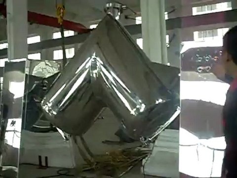 Máy trộn bột V, máy trộn bột thực phẩm, máy trộn bột dược phẩm