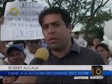Habitantes de Cumaná protestaron contra la inseguridad