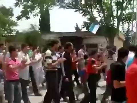Syria فري برس ادلب كللي مظاهرة نصرة للريف المحاصر والمنكوب الاحد 13 05 2012 Idlib