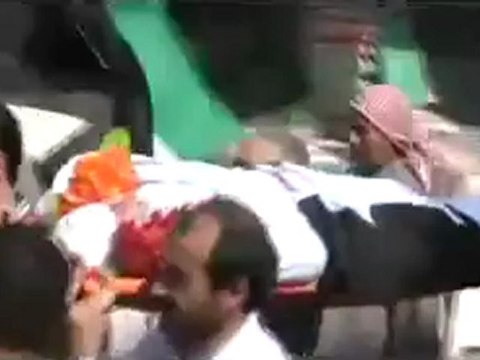Syria فري برس إدلب أريحا تشييع الشهيد بإذن الله محمد بكور الصوص 13 5 2012 ج1 Idlib