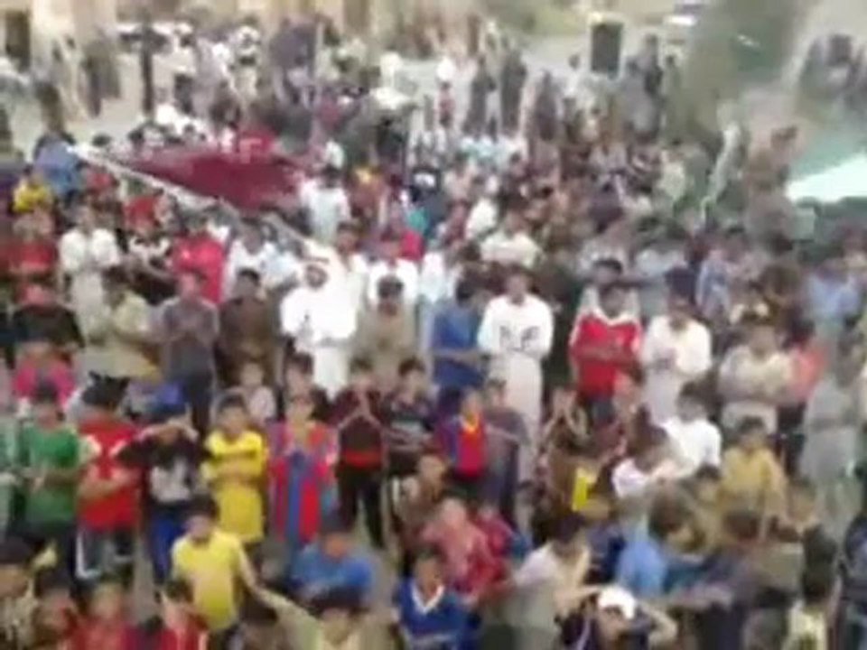 Syria فري برس ديرالزورالجرذي أبطال الجرذي يخرجون للتظاهر 13 5 2012 Deirezzor