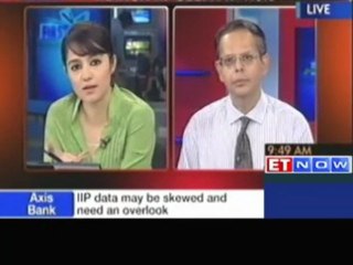 Axis Bank - Expect March IIP to come in very weak