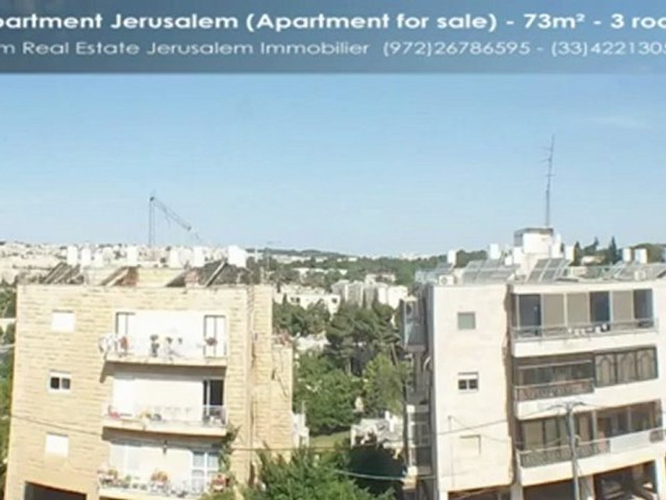619 For sale large apartment for unsual investment in Jerusa
