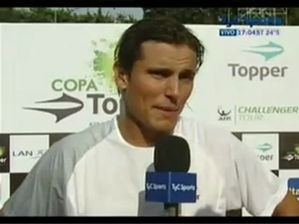 2010.11 Diego Hartfield @ Copa Topper-TyC Sports Interview