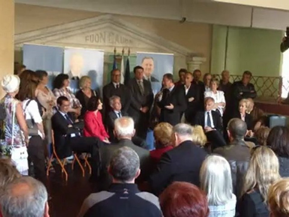 Rudy Salles 2012 Réunion publique - Ecole Fuon Cauda à Nice