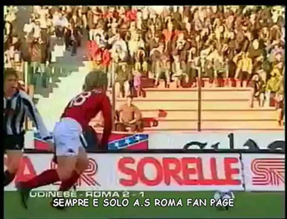 Tutti i gol di Vincenzo Montella con la Roma