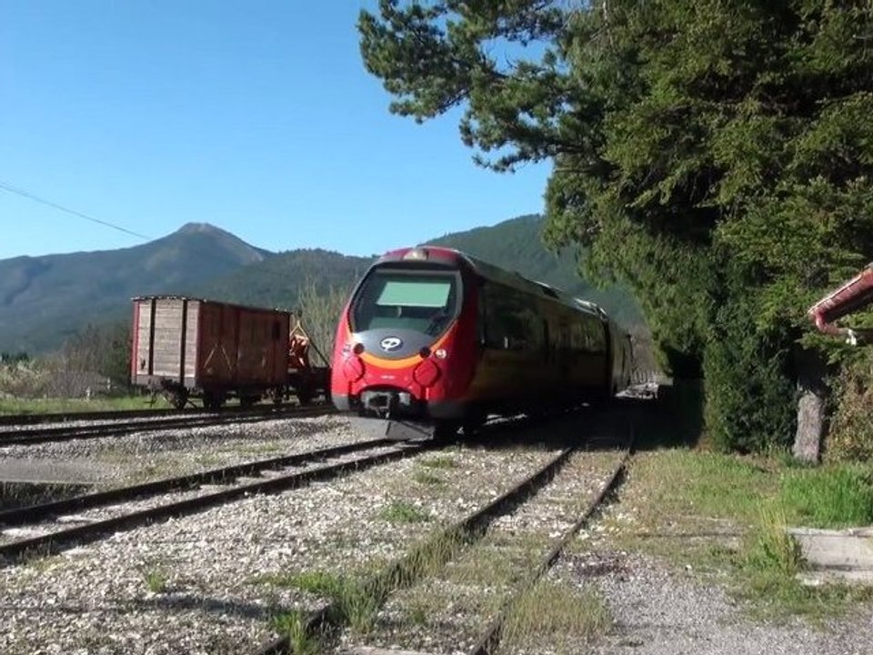 De Digne les bains à Nice en suivant l'autorail