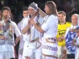 Fútbol / Real Madrid; El Real Madrid celebra con su afición el título de la Liga BBVA