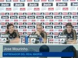 Fútbol / Real Madrid; Mourinho: 