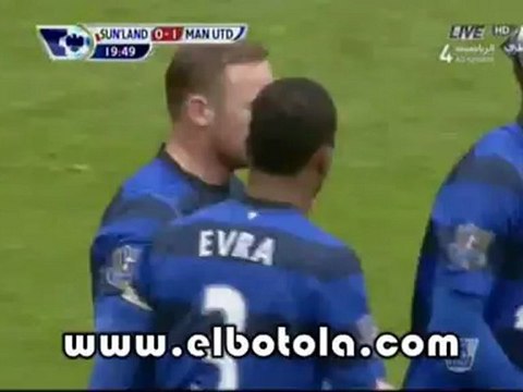 هدف فوز مانشيستر يونايتد على سندرلاند