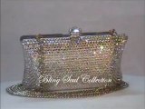 Classic Silver Pillow Bridesmaid Clutch Bag