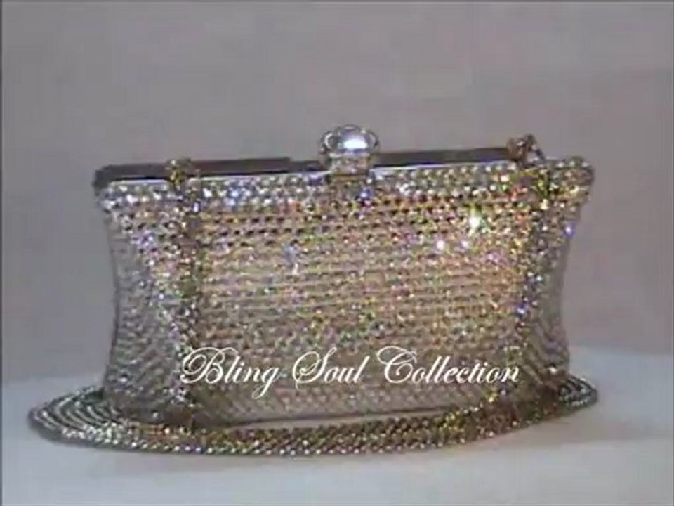 Classic Silver Pillow Bridesmaid Clutch Bag