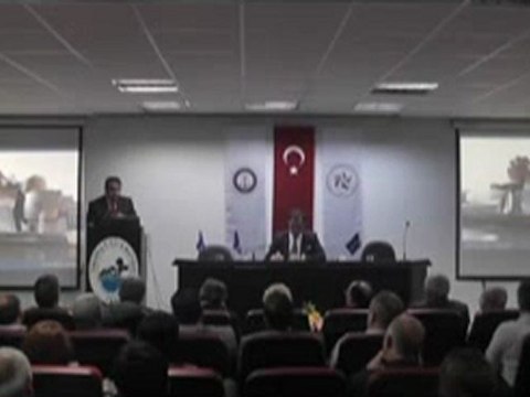 YAGESAD BAŞKANI SAYIN; BEHRAM KAVLAK KENTSEL DÖNÜŞÜMDE ÇELİK YAPILAR ÇELİK KONUTLAR KONFERANSI