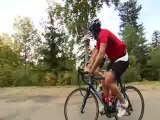 Montée à vélo de la Planche des Belles Filles en Haute-Saône