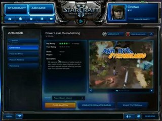 SC2 Battle.net Arcade Alpha