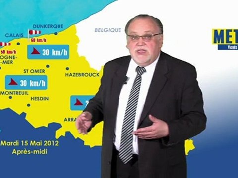 Opal'TV - La météo du mardi 15 mai 2012