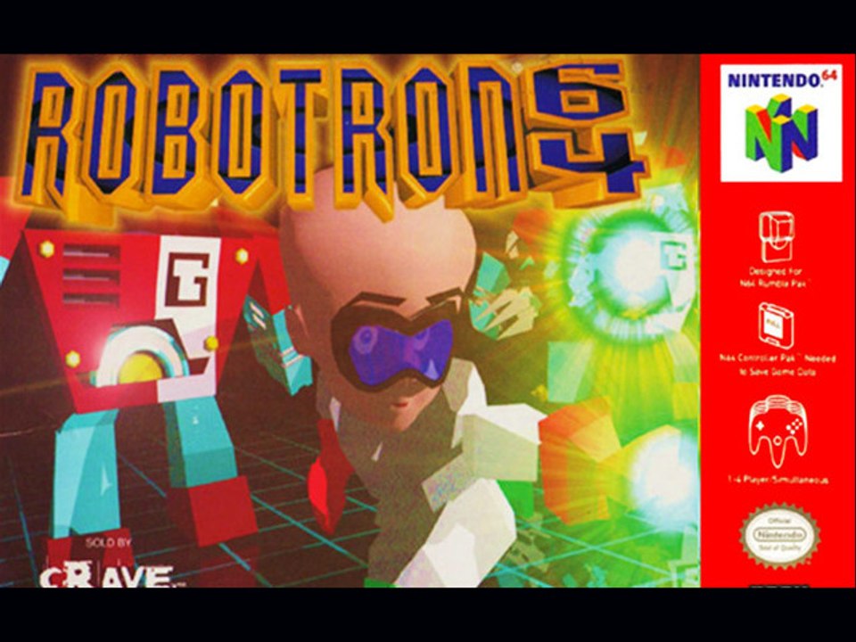 Classic Game Room - ROBOTRON 64 for N64 review