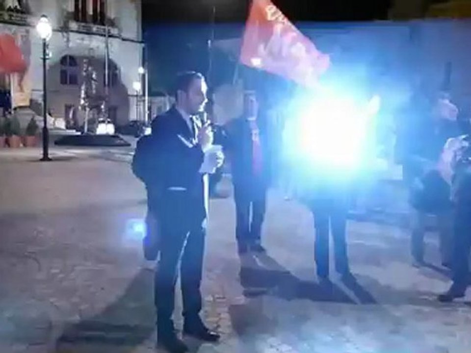 Carlos Da Silva annonce resultats presidentielle corbeil essonnes