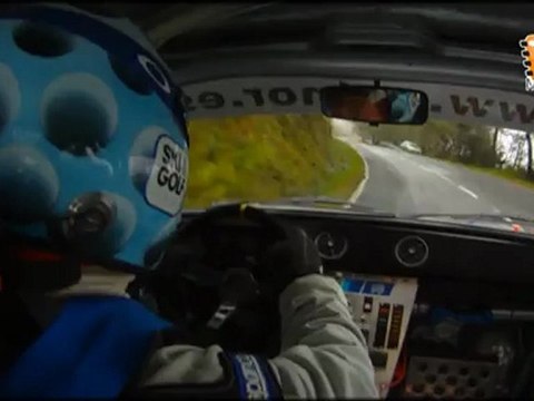 Cámara interior Francisco Javier Sanz (Ford Escort MKI) Subida al Sueve 2011