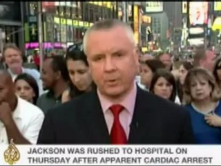 Fans react to Michael Jackson's death - 26 June 09