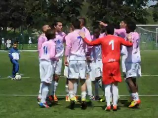 Les U17 de l'ETG FC fêtent leur accession au niveau National face à l'OL (vidéo)